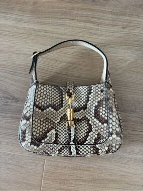 Gucci Mini Jackie Python Bag